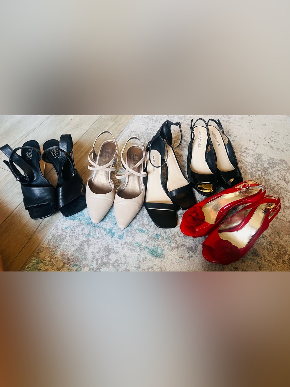 Shoe Bundle: 5 pairs- all size 10.